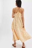 Free People Via Midi Dress Creamsicle