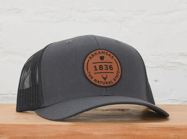 Arkansas Natural Hat Charcoal/Black