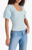 Steve Madden Valetta Top Sky Blue