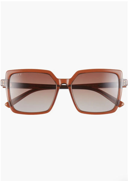 DIFF Esme Whiskey Brown Polarized