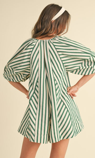 Hunter Striped Romper