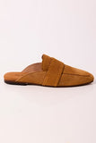 Free People At Ease Embossed Loafer Tan Suede