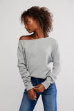 Free People Jess Long Sleeve Heather Grey
