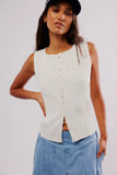 Free People Tilly Vest Ivory