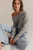 Free People Jess Long Sleeve Heather Grey