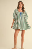 Hunter Striped Romper