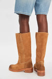 Free People Blaze Pull On Boot Toffee Suede