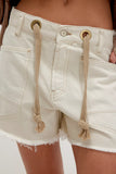 Free People Moxie Shorts White