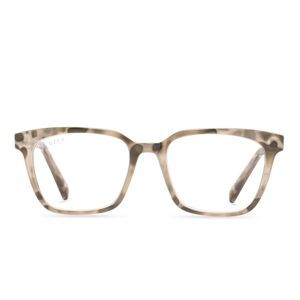 DIFF Alex Cream Tortoise Blue Light Readers 1.5
