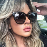 DIFF Bella Amber Tortoise Steel Gradient Polarized