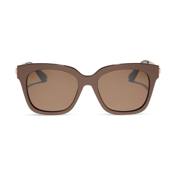 DIFF Bella Moscow Mule Brown w/Gold Flash