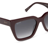 DIFF Amara Dark Cheery Lacquer+Grey Gradient