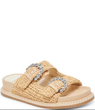 Dolce Vita Shauny Crystal Natural Knit Footwear