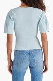 Steve Madden Valetta Top Sky Blue