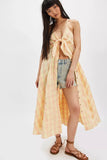 Free People Via Midi Dress Creamsicle