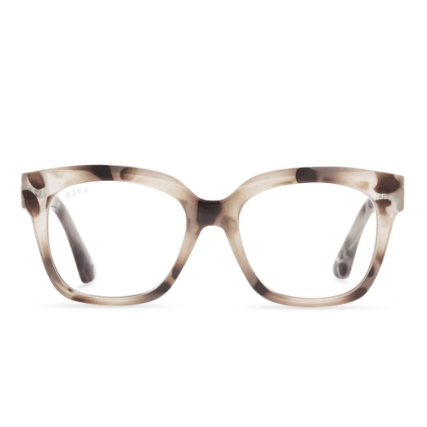 DIFF Ava Cream Tortoise Blue Light Readers1.5