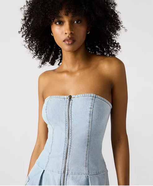 Steve Madden Isla Dress Soft Blue