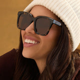 DIFF Meredith Espresso Tort Brown Polarized