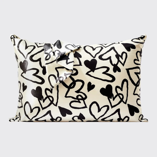 Satin Pillowcase Heart