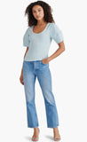 Steve Madden Valetta Top Sky Blue