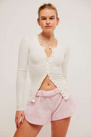 Free People Going Places Cardi Ivory