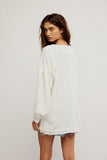 Free People Coast 2 Coast Thermal Clean Ivory