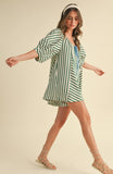 Hunter Striped Romper
