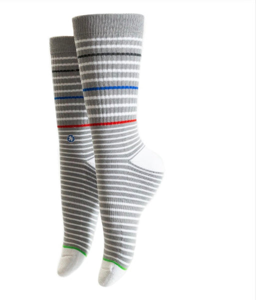 The Phillip (Grey/Red-Blue/White)
