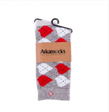 ARgyle State of Mind (Charcoal Heather/Team Red)