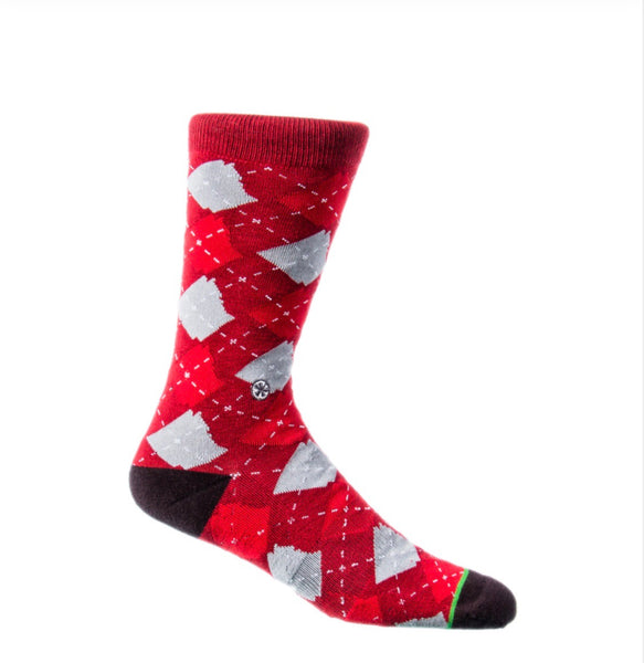 ARgyle State of Mind Team Red/Ash Grey