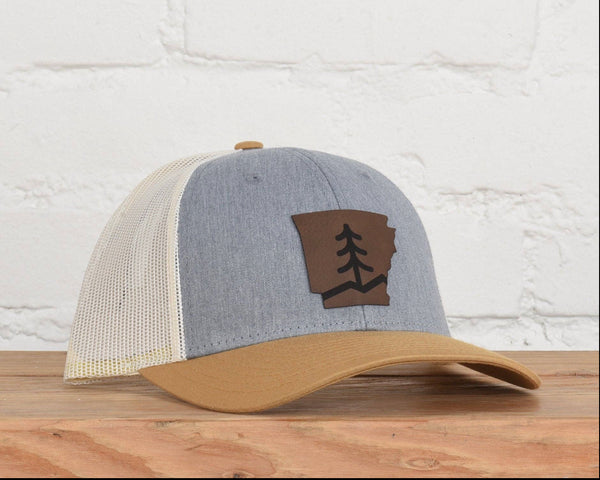 Arkansas Ozark Snapback-Birch/Cream