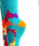 Outbloom Mid (Rio Teal/Citrus-Violet)