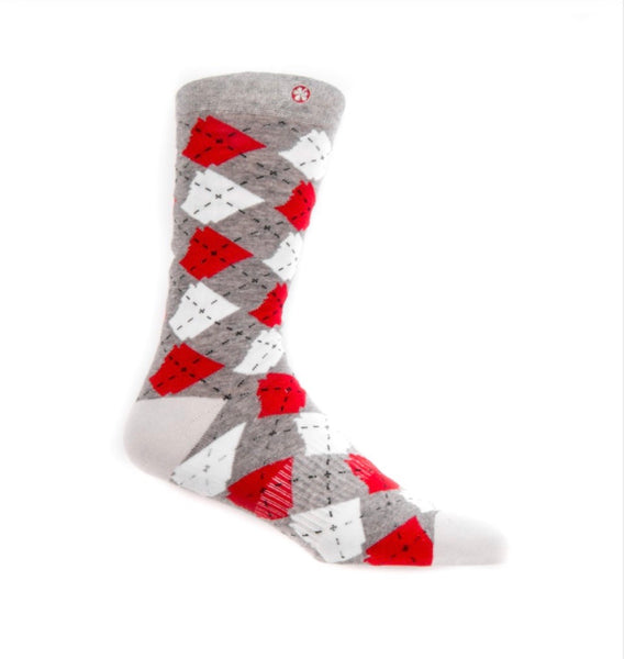 ARgyle State of Mind (Charcoal Heather/Team Red)