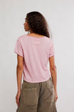 Free People Take 2 Tee Rose Oil