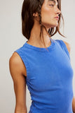 Free People Murphy Tank Violet Splendor