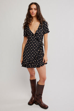 Free People Wildest Dreams Mini Black Combo