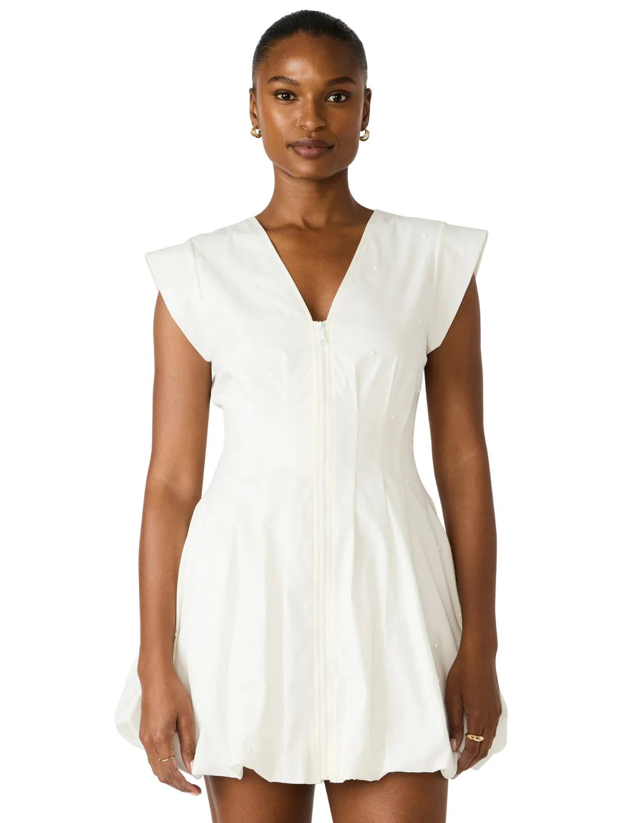 steve madden white dress Steve Madden Giada Dress Antique – Simply Couture Boutique