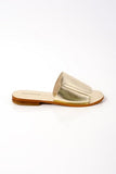 Free People Verona Slide Sandal Gold