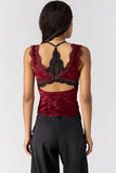 Free People Love First Cami Cabernet
