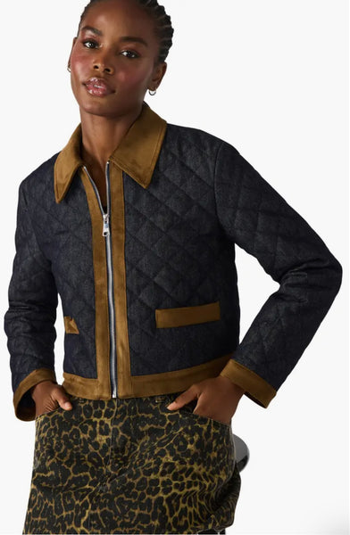 Steve Madden Agatha Jacket Dark Indigo