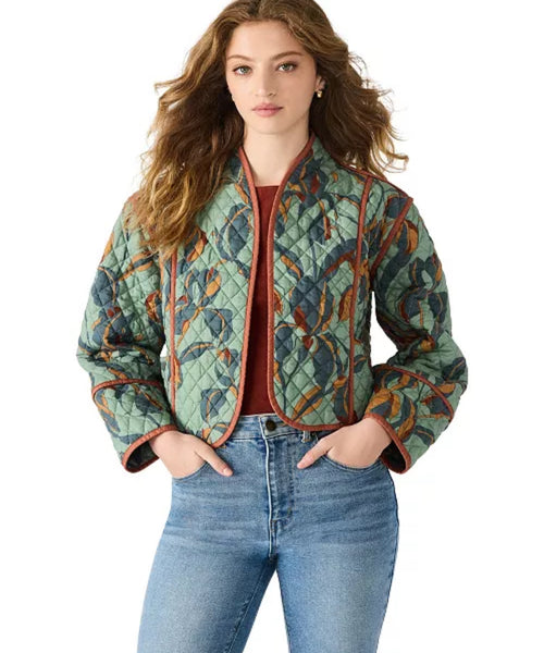 Steve Madden Adalynn Jacket Dark Sage
