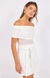 Ivory Grace Tube Top