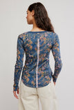 Free People Jamie Henley Printed Floral Haze