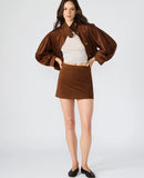 Steve Madden Cindi Skirt Dark Chocolate