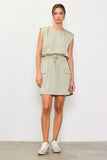 Sage Cargo Dress