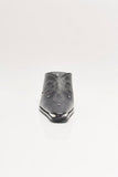 Free People Roxi Metal Tip Mule Black Leather