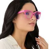 DIFF Willa Bubblegum Pink Blue Light Readers 2.5