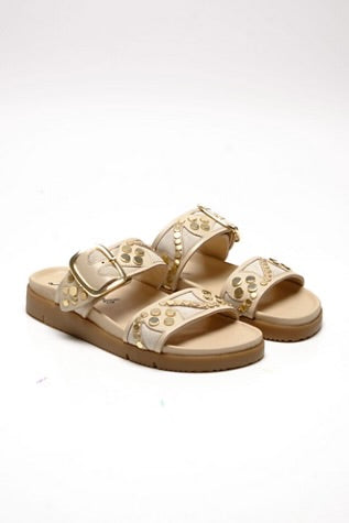 Free People Revelry Studded Sandal Plaster