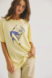 Free People Best Coast Tee Mermaid Combo