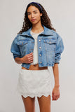Free People Eyes On You Skort Ivory